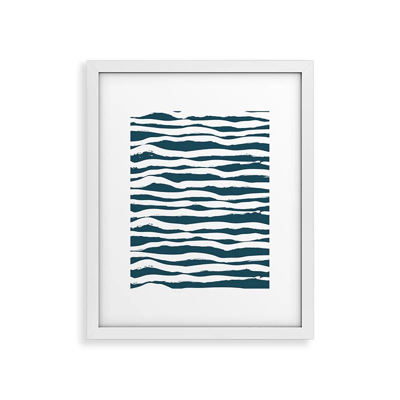 Camilla Foss Scandi Waves Framed Art Print - Image 47