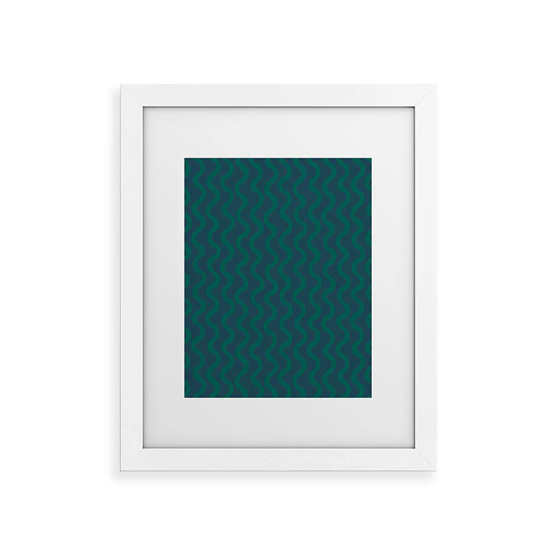 Camilla Foss Scandi Wavy Framed Art Print - Image 17