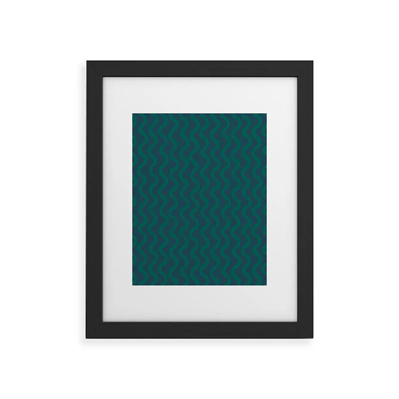 Camilla Foss Scandi Wavy Framed Art Print - Image 3