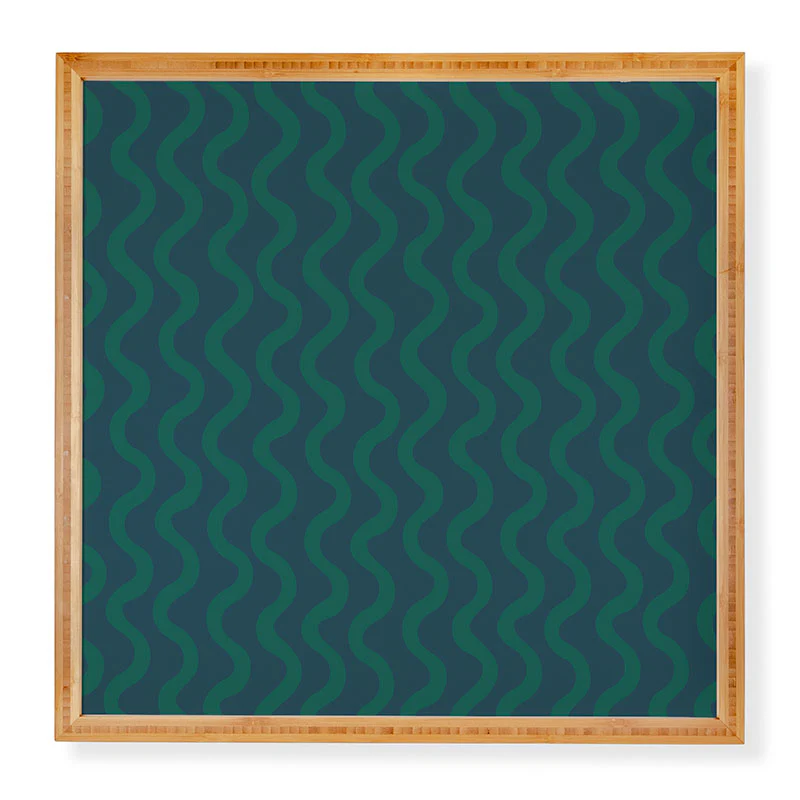 Camilla Foss Scandi Wavy Framed Wall Art - Image 3