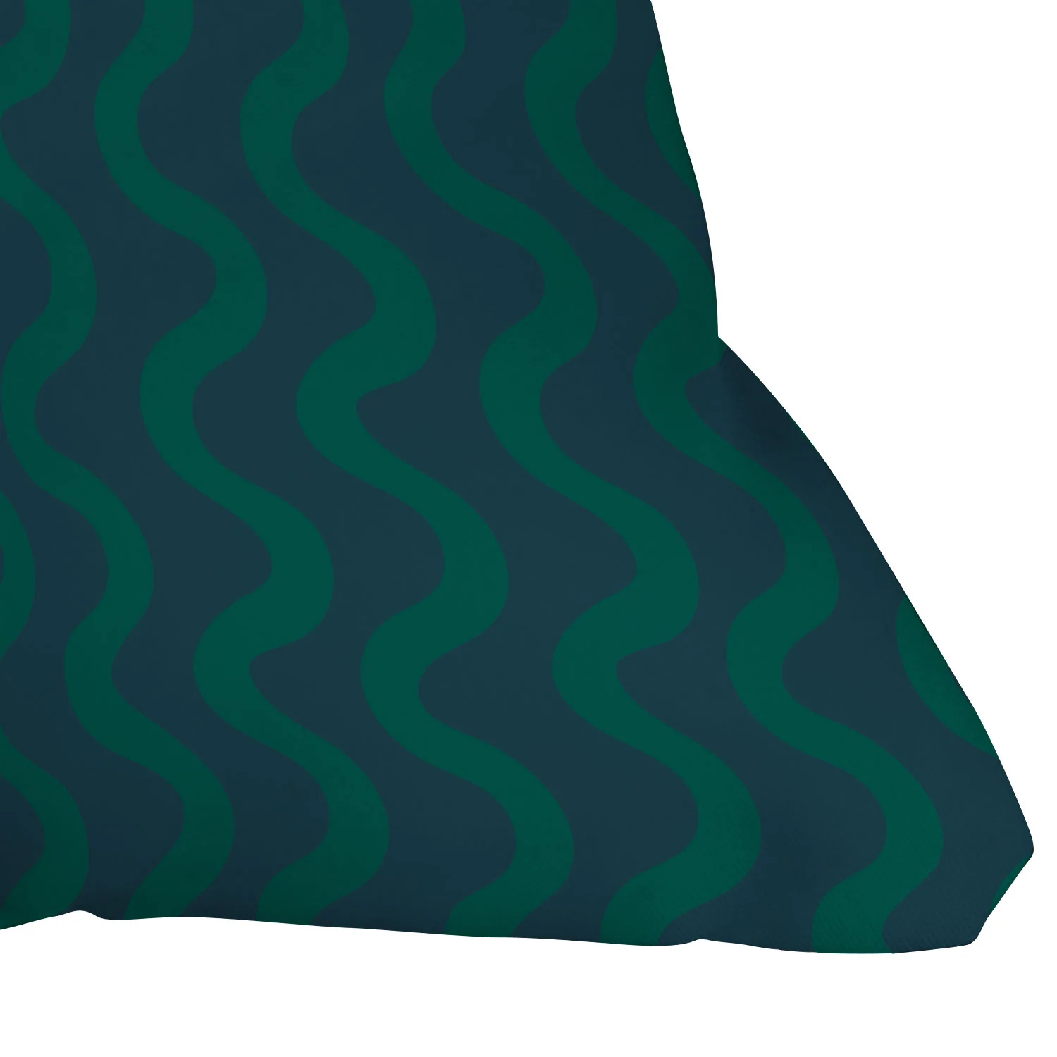 Camilla Foss Scandi Wavy Outdoor Throw Pillow - Image 9