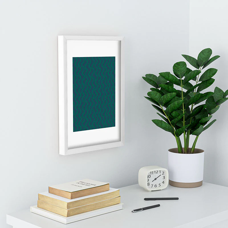 Camilla Foss Scandi Wavy Recessed Framing Rectangle - Image 12
