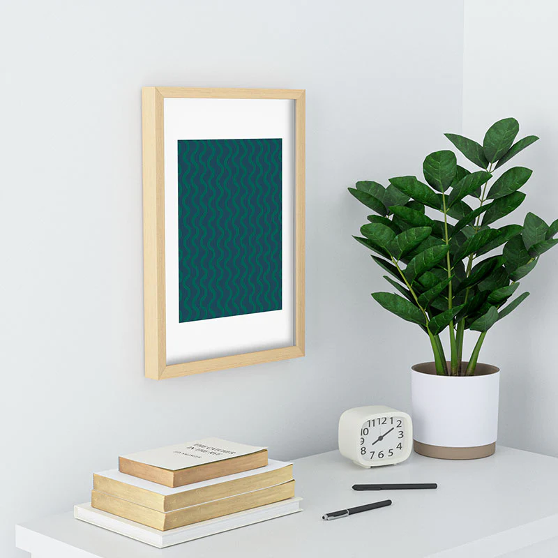 Camilla Foss Scandi Wavy Recessed Framing Rectangle - Image 14