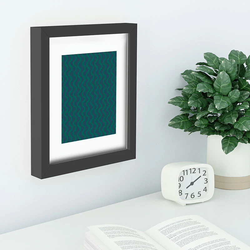 Camilla Foss Scandi Wavy Recessed Framing Rectangle - Image 2