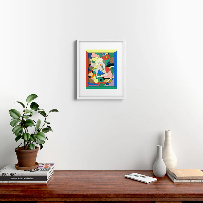 Cassidy Rae Marietta Lollipop Framed Art Print - Image 44