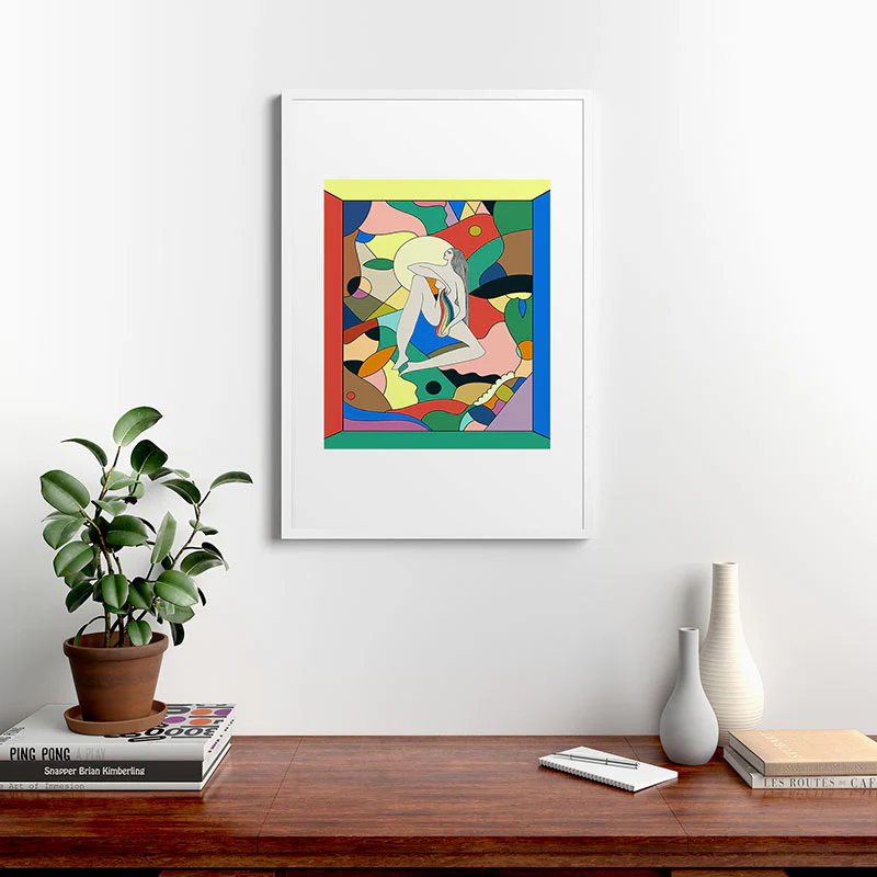 Cassidy Rae Marietta Lollipop Framed Art Print - Image 48