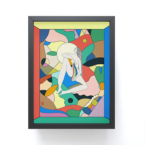 Cassidy Rae Marietta Lollipop Framed Mini Art Print - Image 2