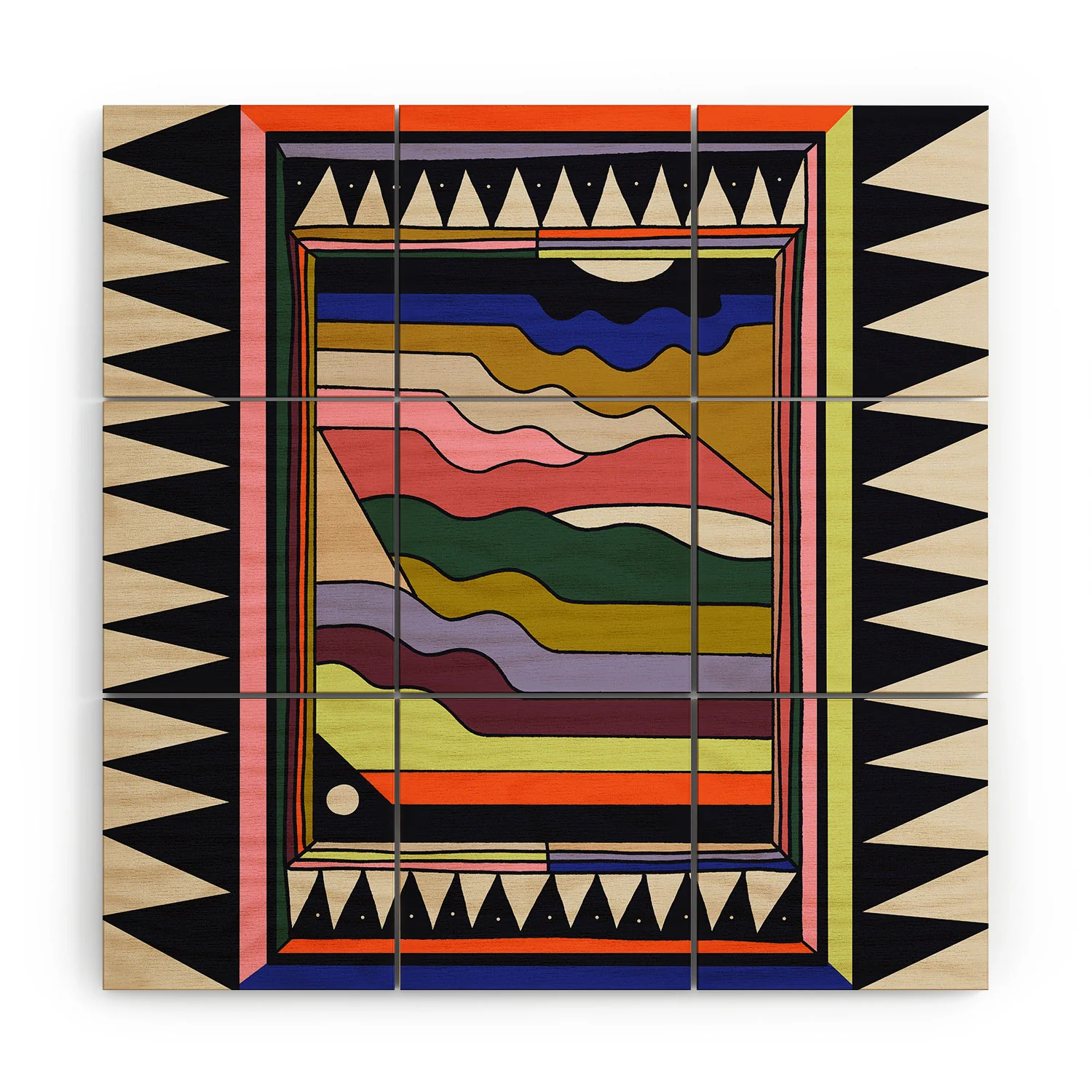 Cassidy Rae Marietta The Circus Wood Wall Mural - Image 2