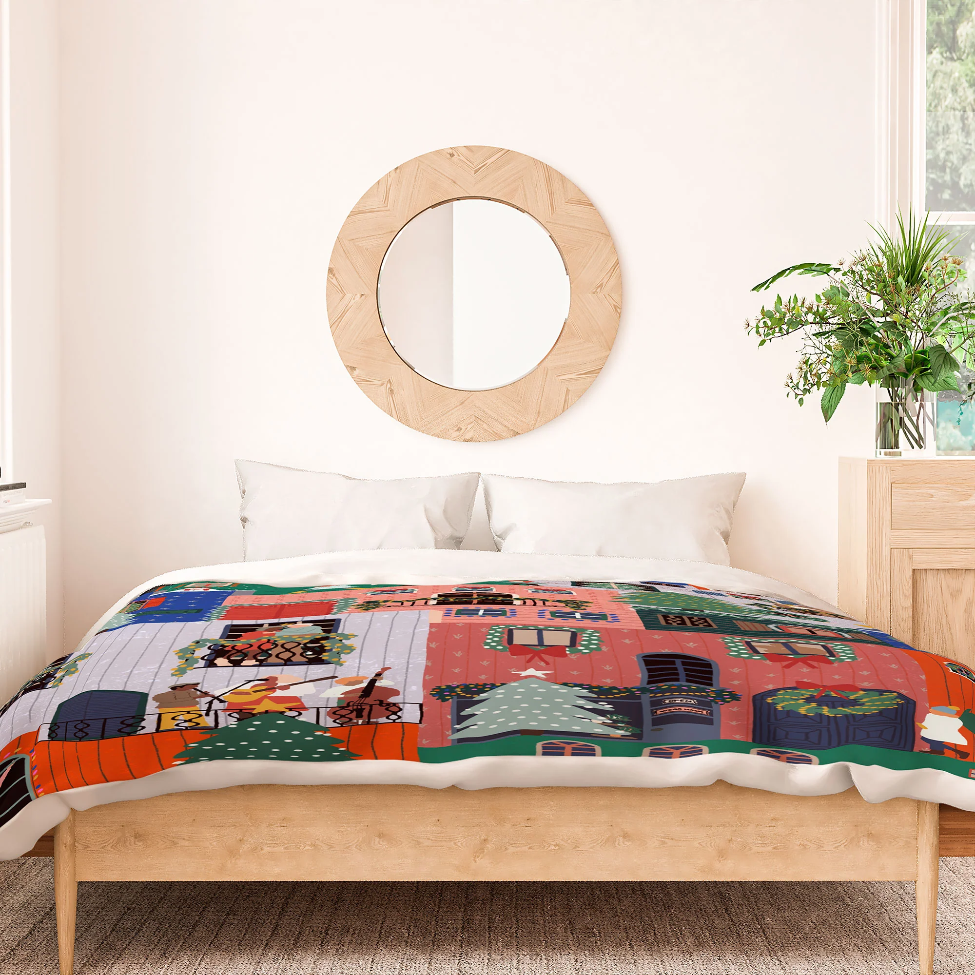 Ceyda Alasar We are ONE Merry Everything Duvet Cover - Image 18