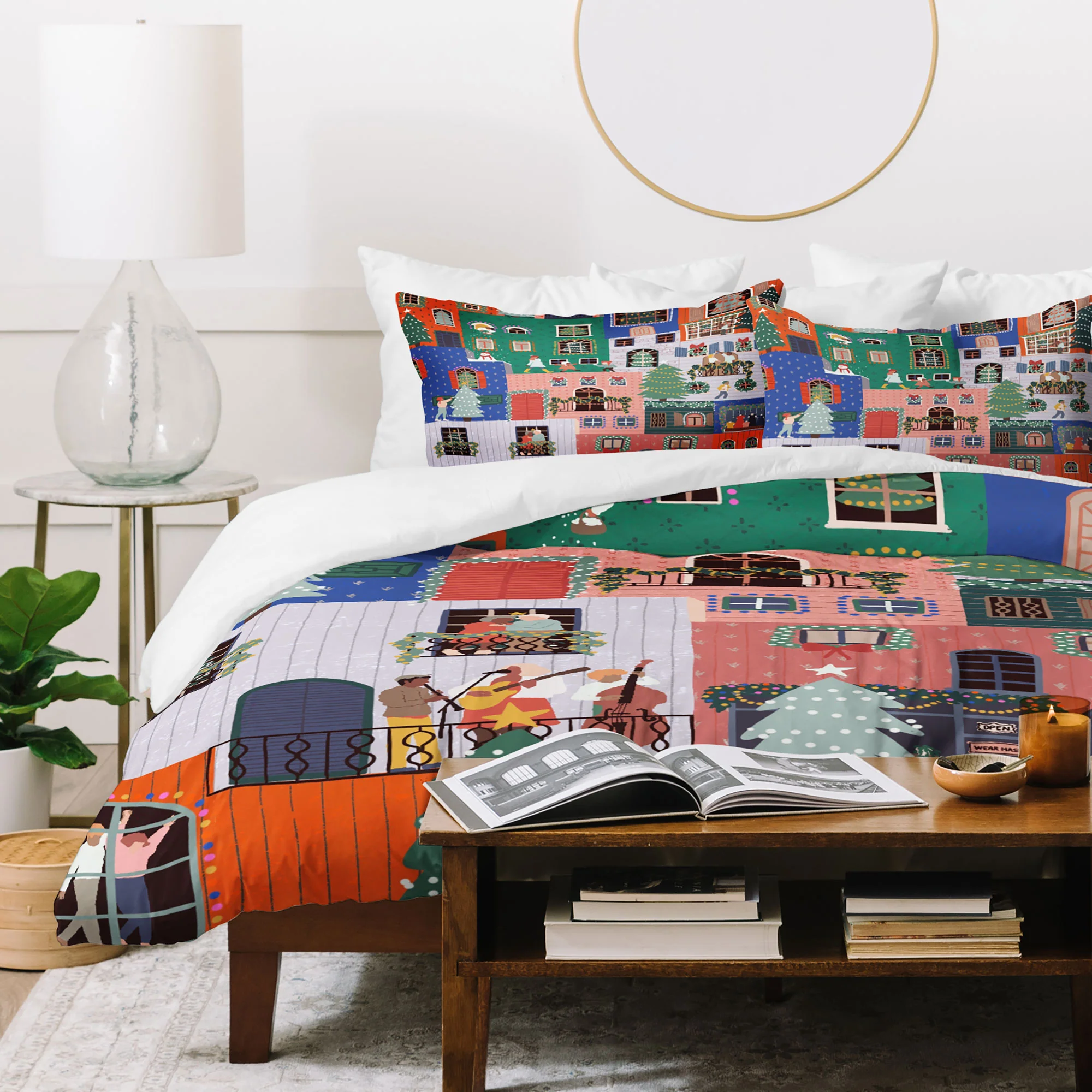 Ceyda Alasar We are ONE Merry Everything Duvet Cover - Image 39
