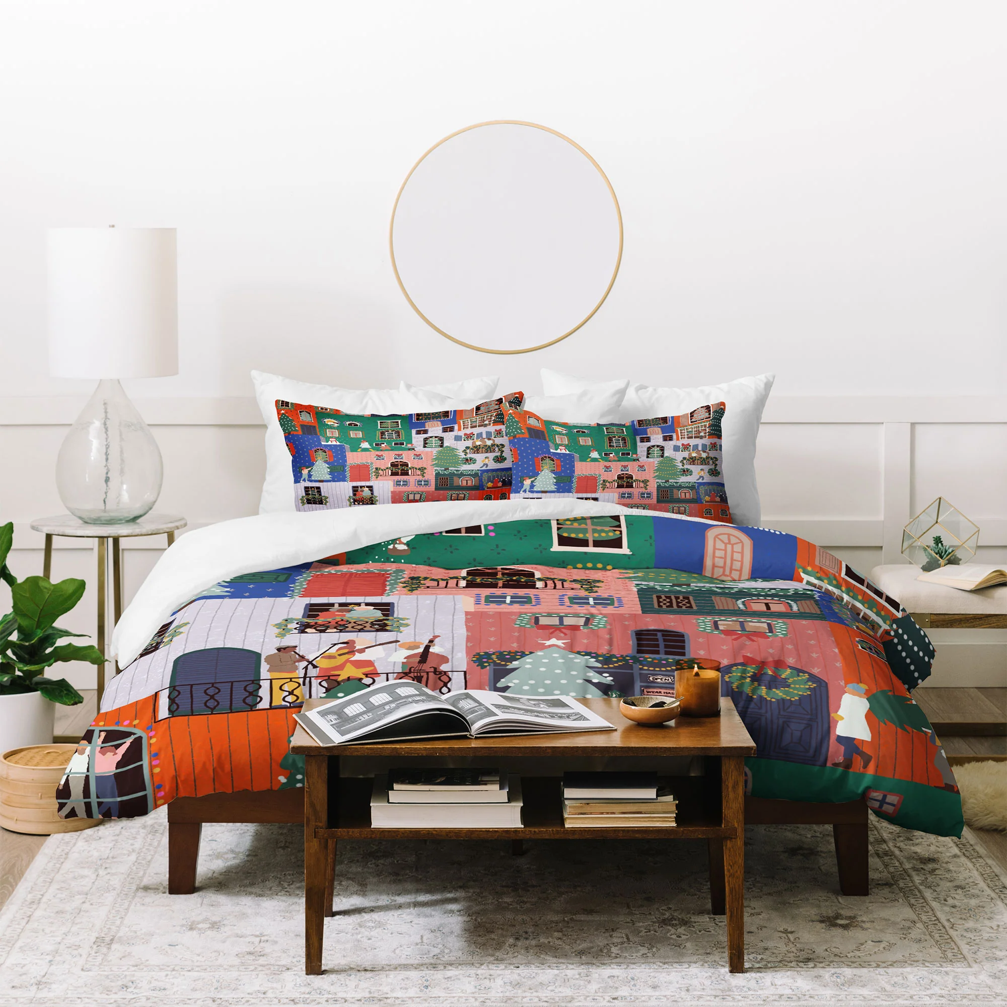 Ceyda Alasar We are ONE Merry Everything Duvet Cover - Image 56