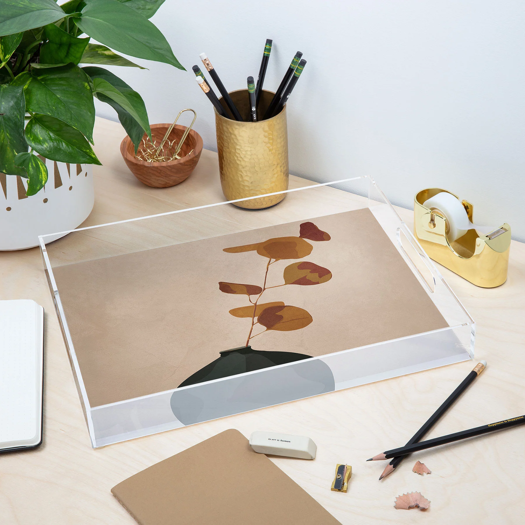 City Art Eucalyptus Decoration I Acrylic Tray - Image 11
