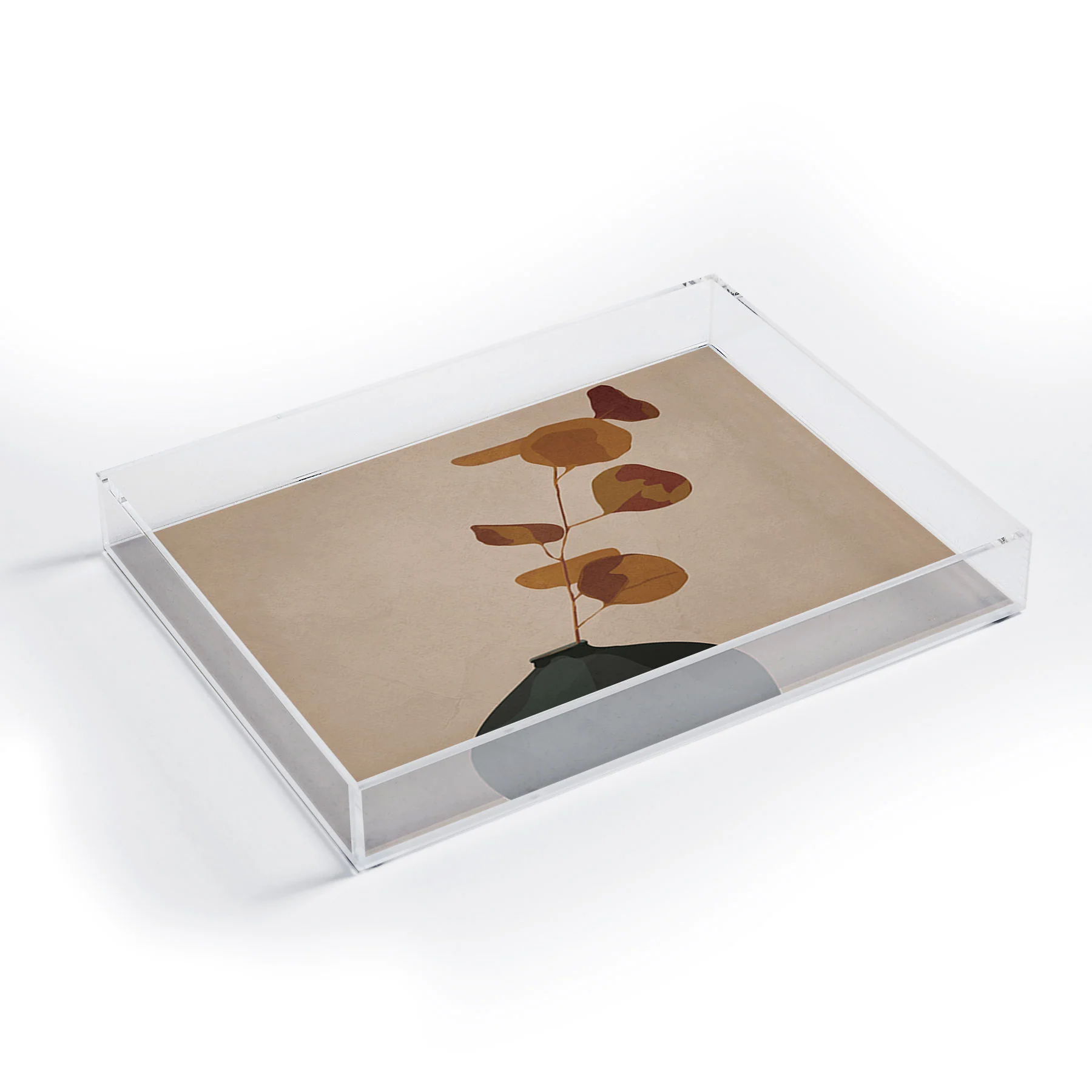 City Art Eucalyptus Decoration I Acrylic Tray - Image 3