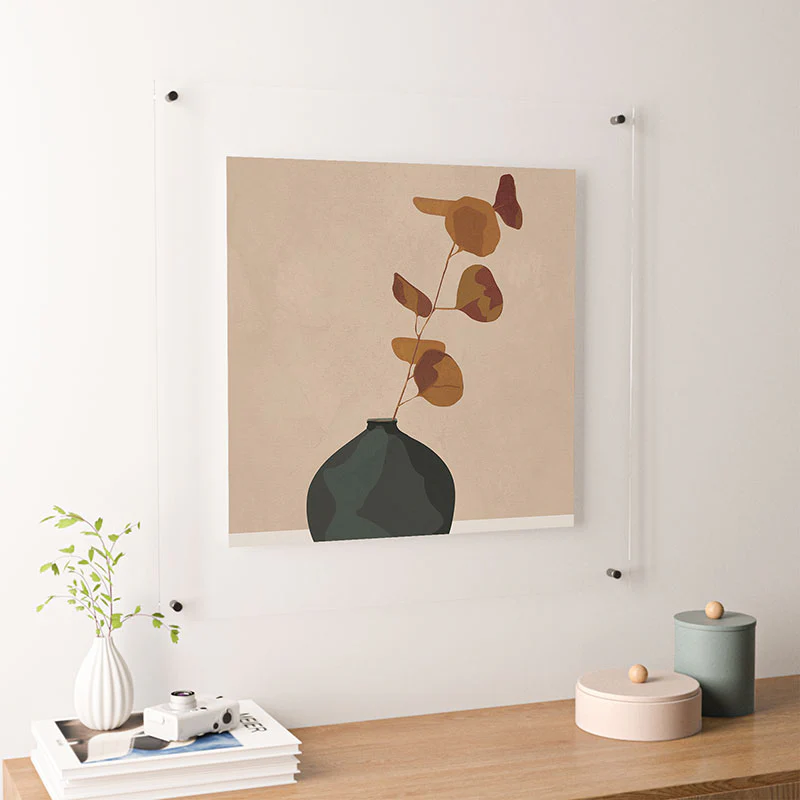 City Art Eucalyptus Decoration I Floating Acrylic Print - Image 42