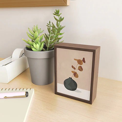 City Art Eucalyptus Decoration I Framed Mini Art Print - Image 7