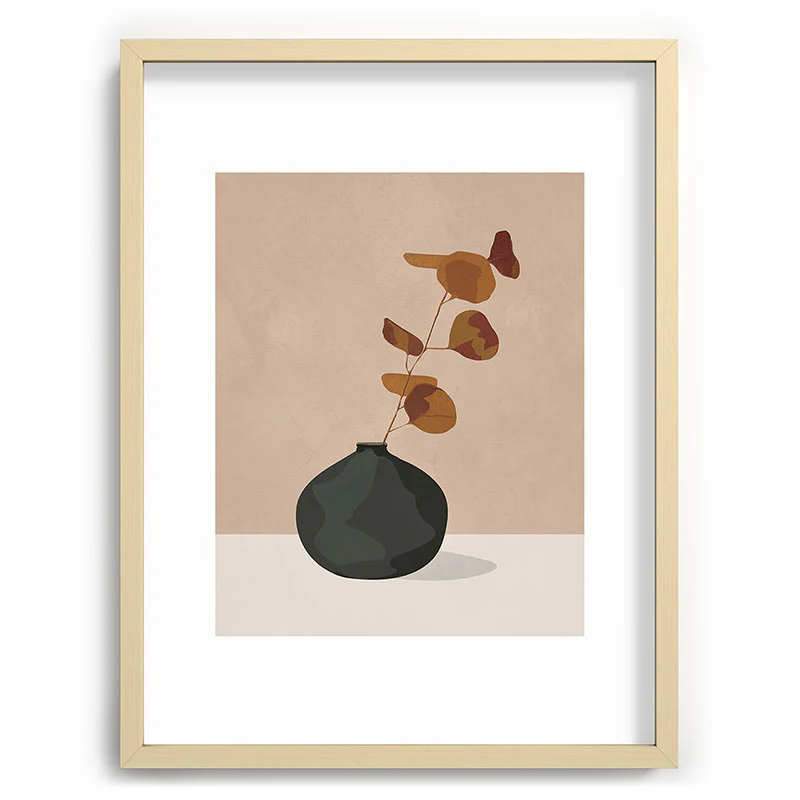 City Art Eucalyptus Decoration I Recessed Framing Rectangle - Image 21