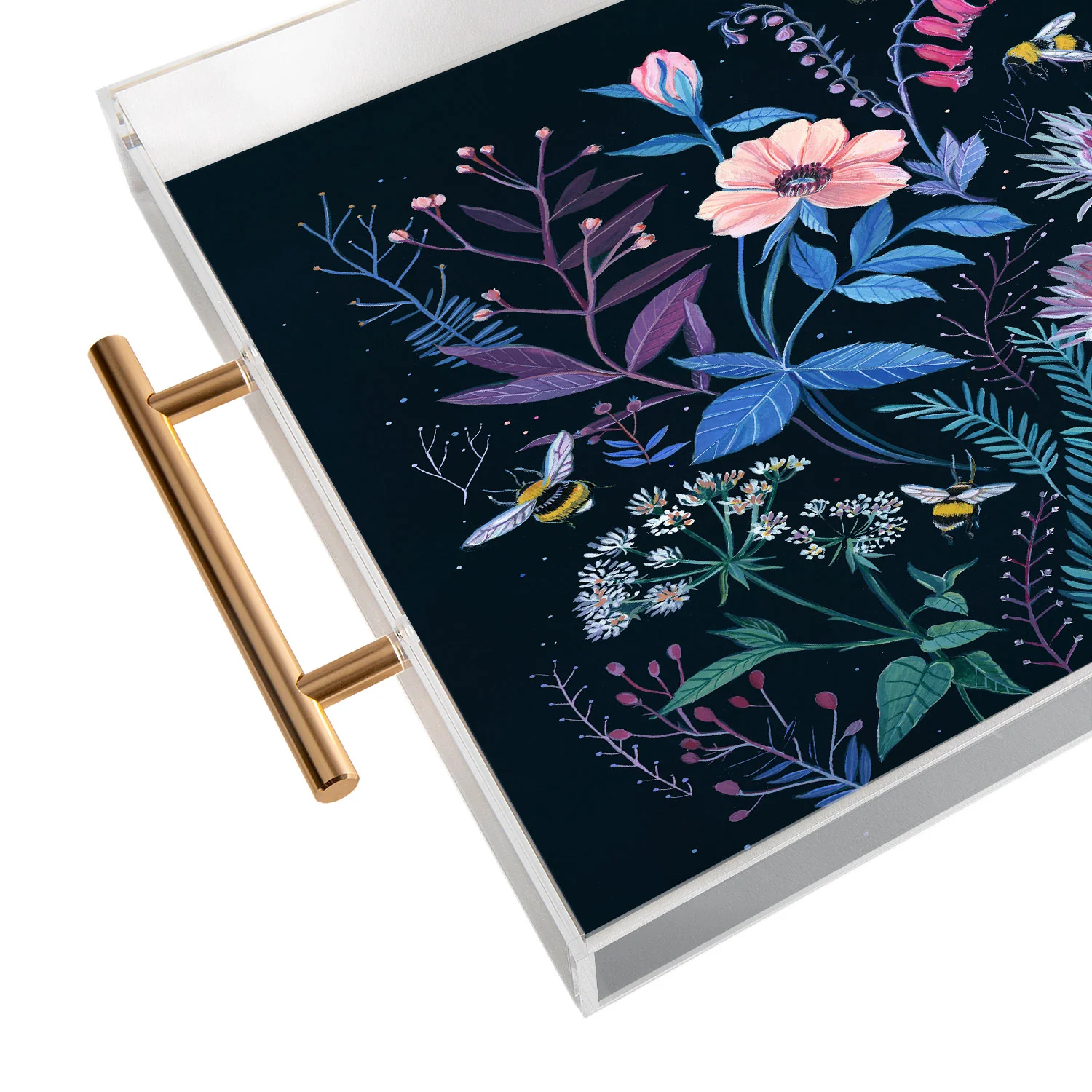 Clara McAllister Flower bees Acrylic Tray - Image 7