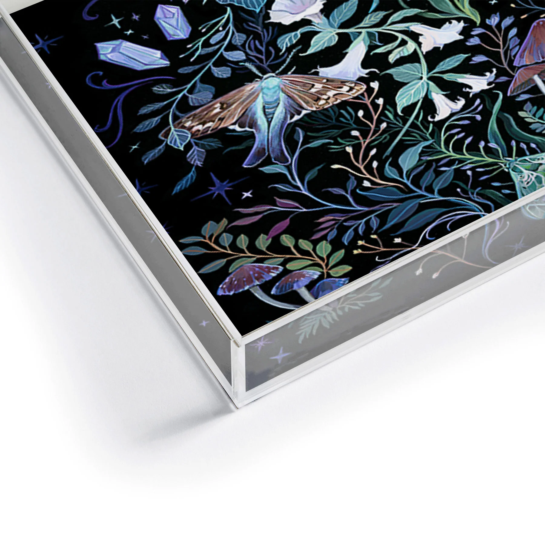 Clara McAllister Night Blooms Acrylic Tray - Image 9