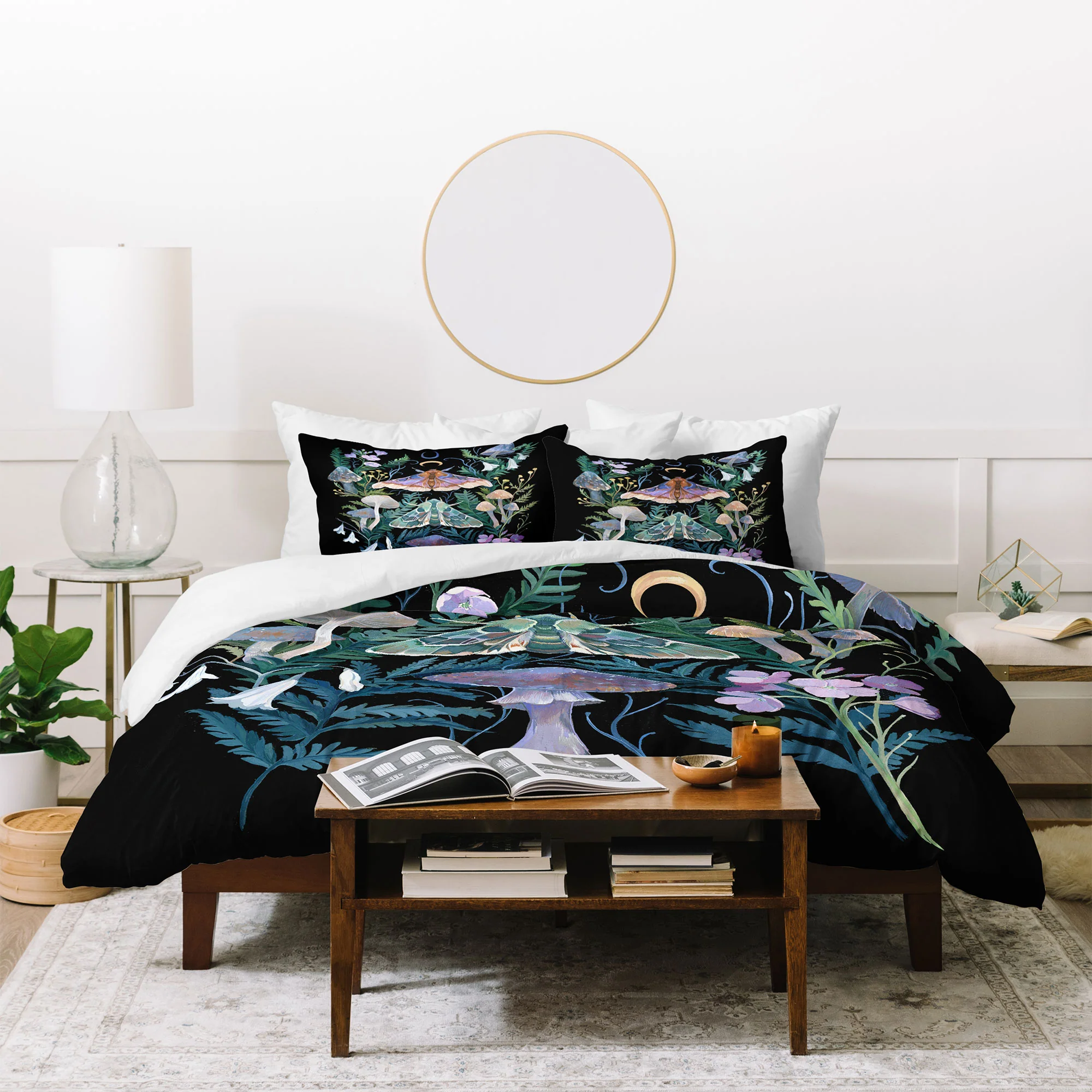 Clara McAllister Sphinx Moth Duvet Cover - Image 56