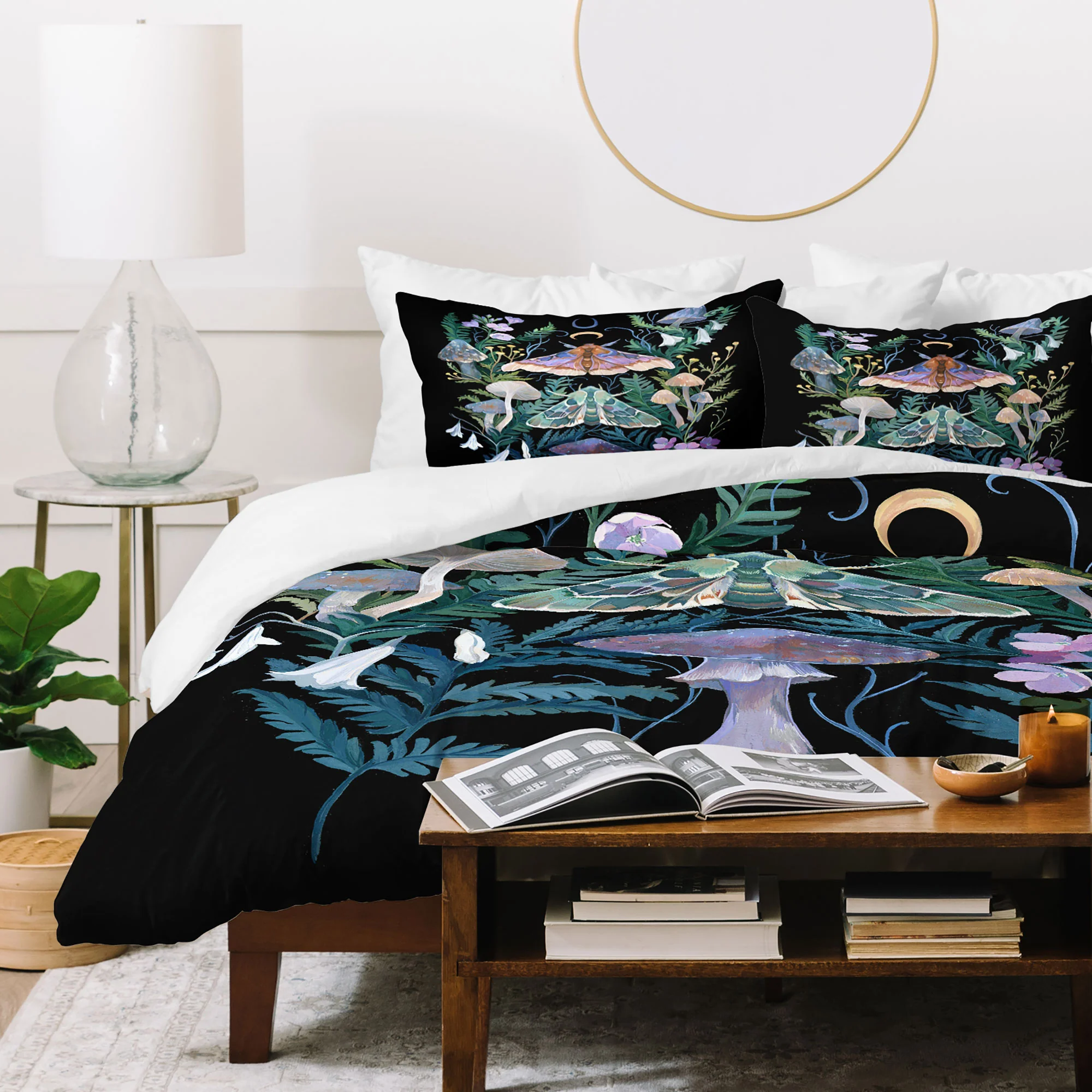 Clara McAllister Sphinx Moth Duvet Cover - Image 59
