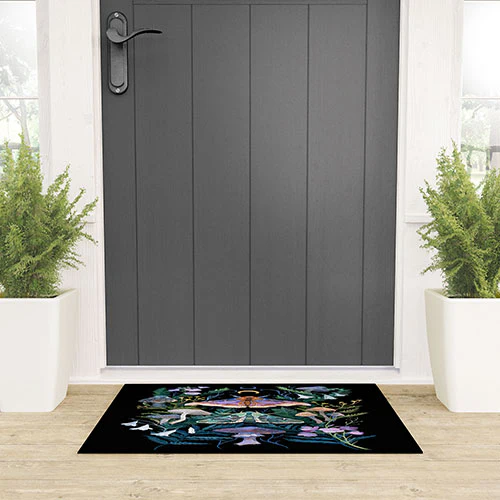 Clara McAllister Sphinx Moth Welcome Mat - Image 3