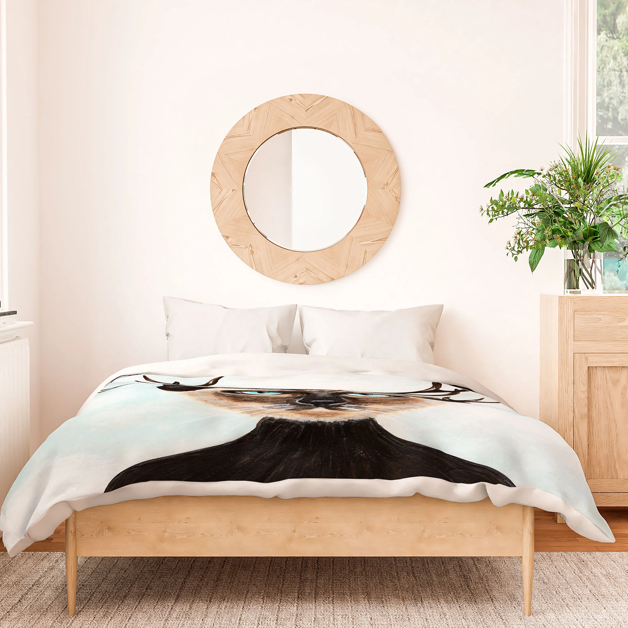 Coco de Paris Deer Cat Duvet Cover - Image 14