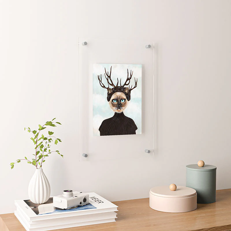 Coco de Paris Deer Cat Floating Acrylic Print - Image 16