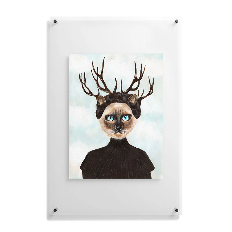 Coco de Paris Deer Cat Floating Acrylic Print - Image 35
