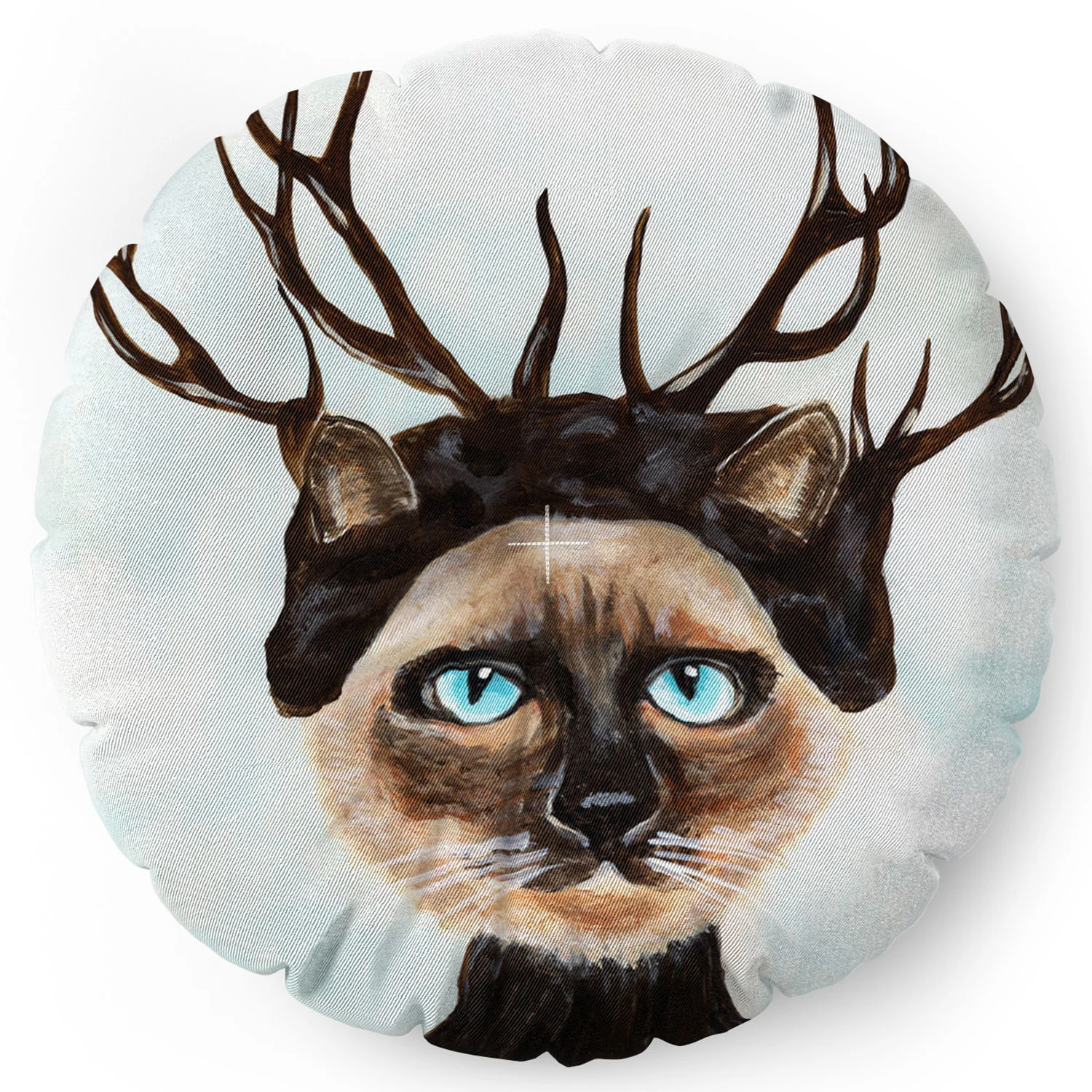 Coco de Paris Deer Cat Floor Pillow Round - Image 4