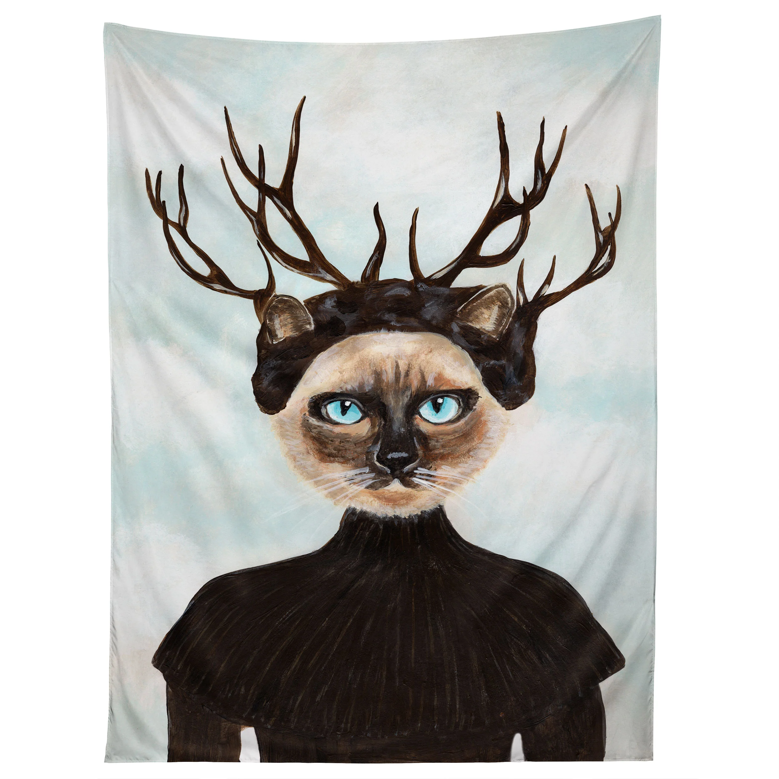 Coco de Paris Deer Cat Tapestry
