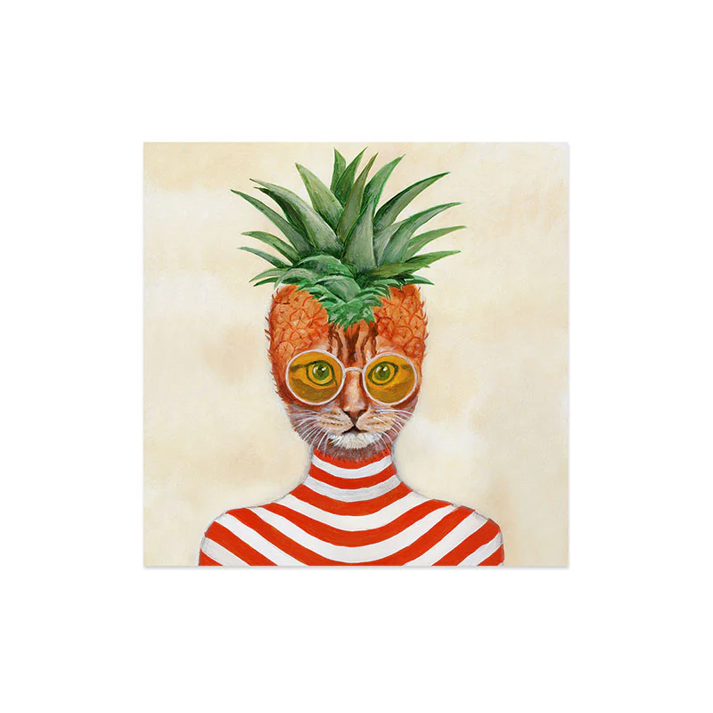 Coco de Paris Pineapple Cat Art Print - Image 16