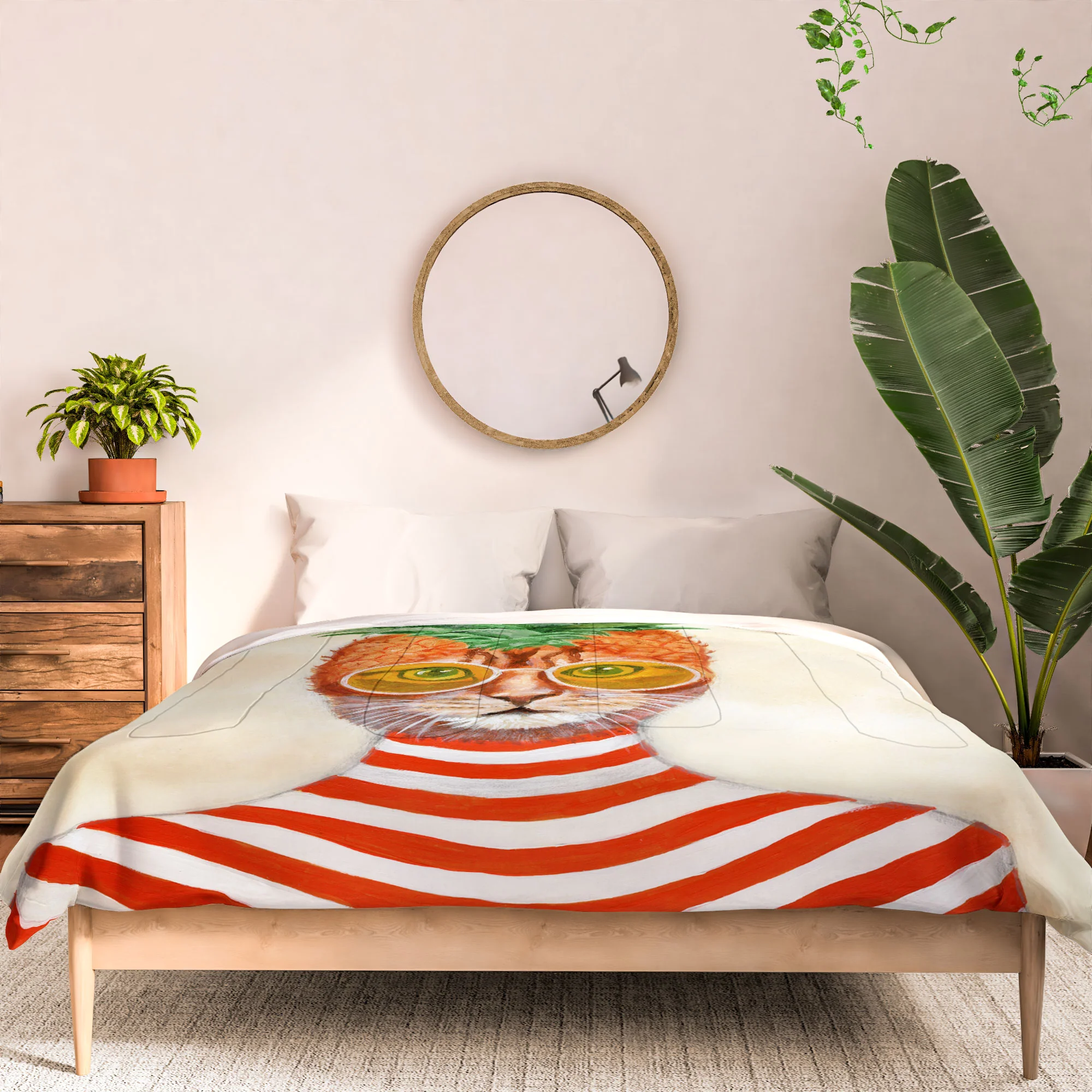 Coco de Paris Pineapple Cat Comforter - Image 15