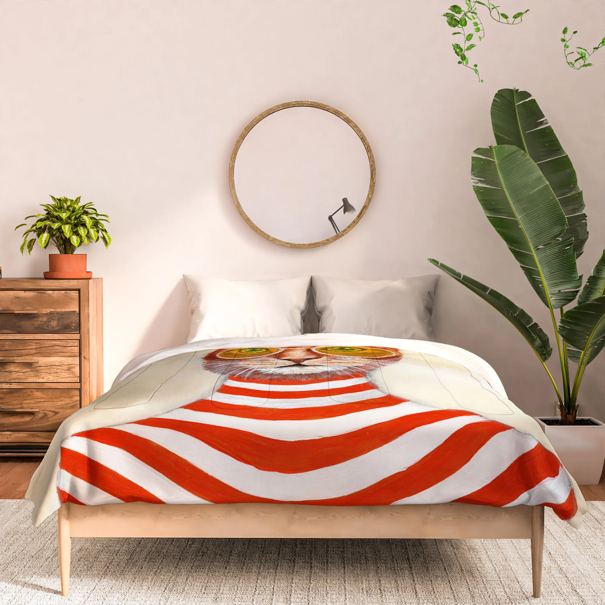 Coco de Paris Pineapple Cat Comforter - Image 3