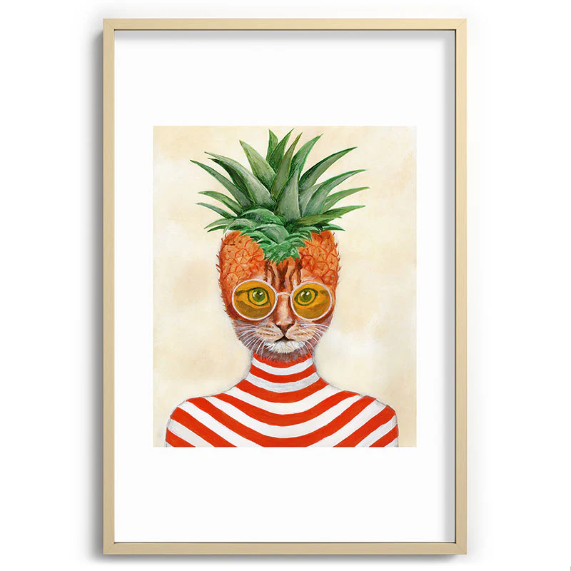 Coco de Paris Pineapple Cat Recessed Framing Rectangle - Image 29