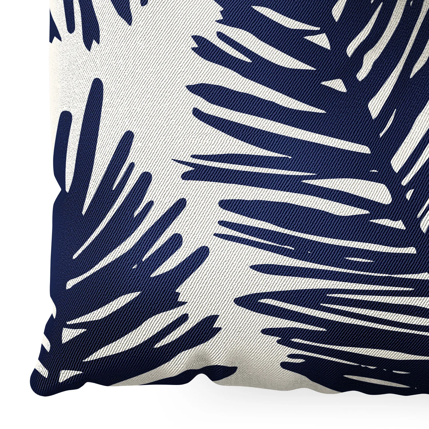 Cocoon Design Tropical blue palms Floor Pillow Square - Image 5