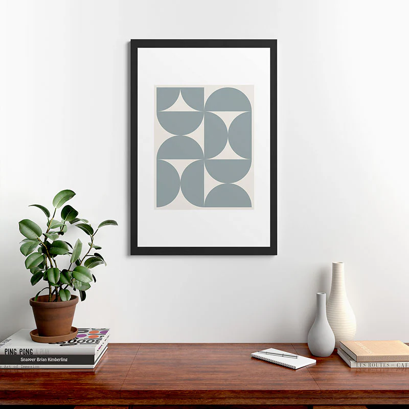 Colour Poems Bold Minimalism CI Framed Art Print - Image 12