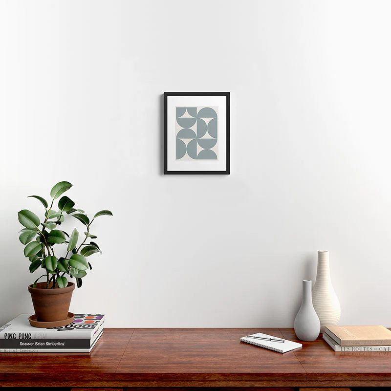 Colour Poems Bold Minimalism CI Framed Art Print - Image 28