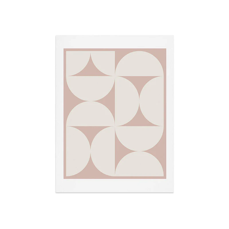 Colour Poems Bold Minimalism CIV Art Print - Image 22