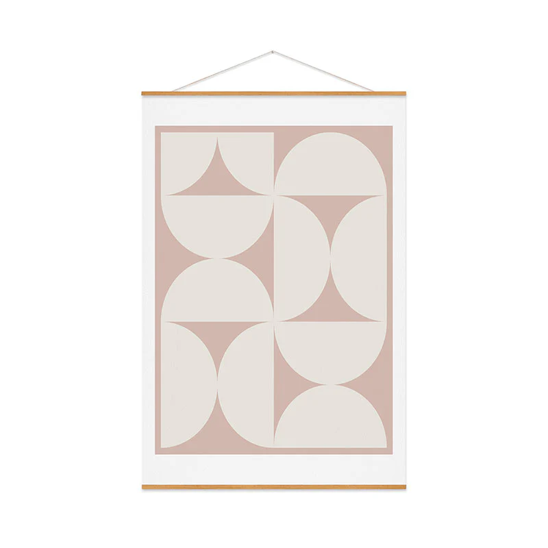 Colour Poems Bold Minimalism CIV Art Print - Image 52