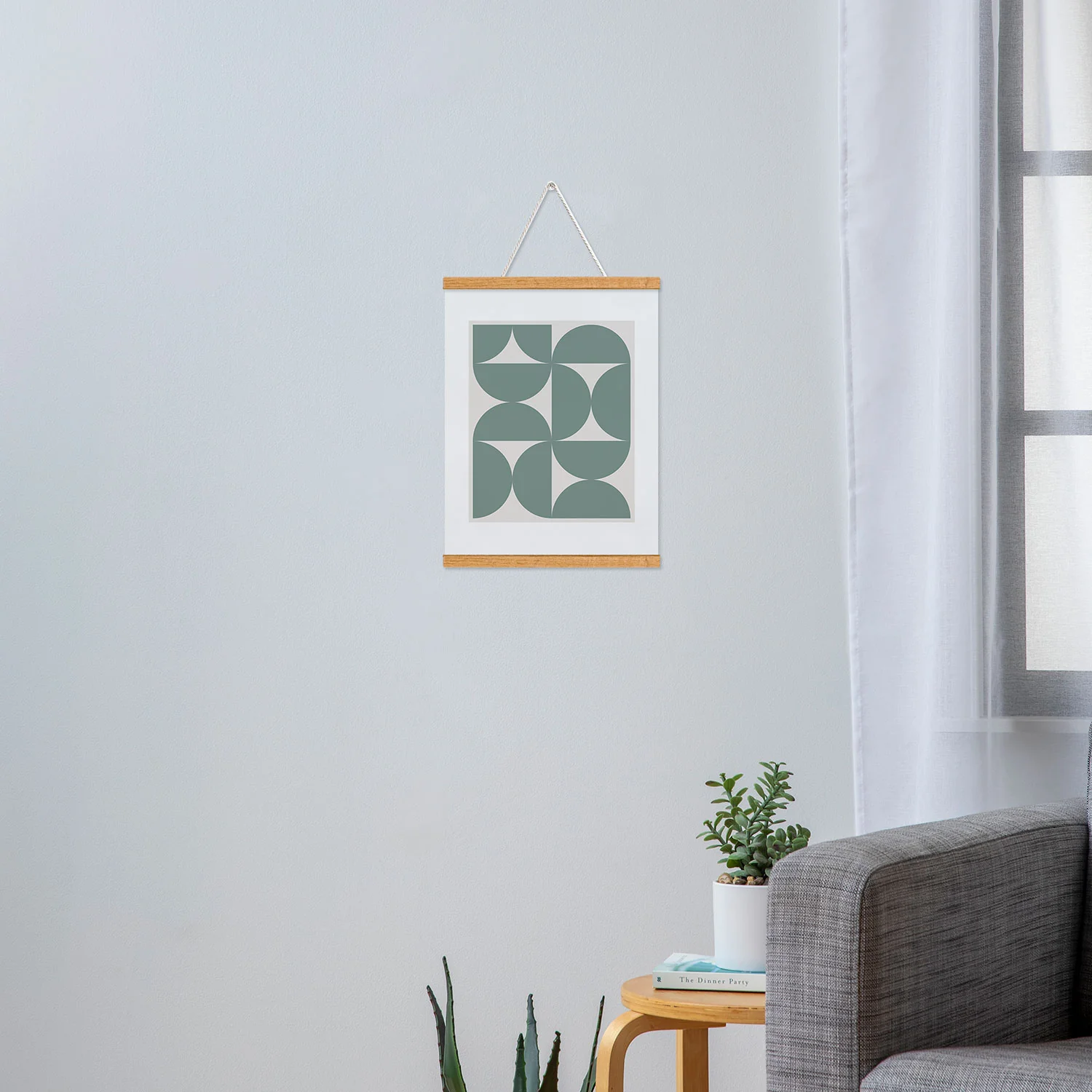 Colour Poems Bold Minimalism CXI Art Print - Image 33