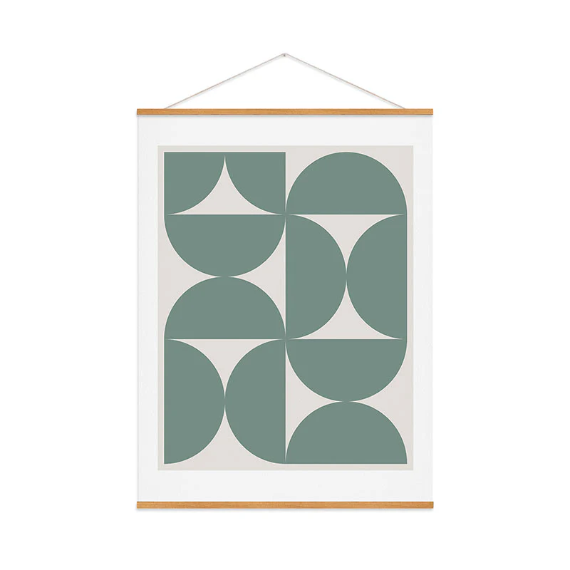 Colour Poems Bold Minimalism CXI Art Print - Image 49