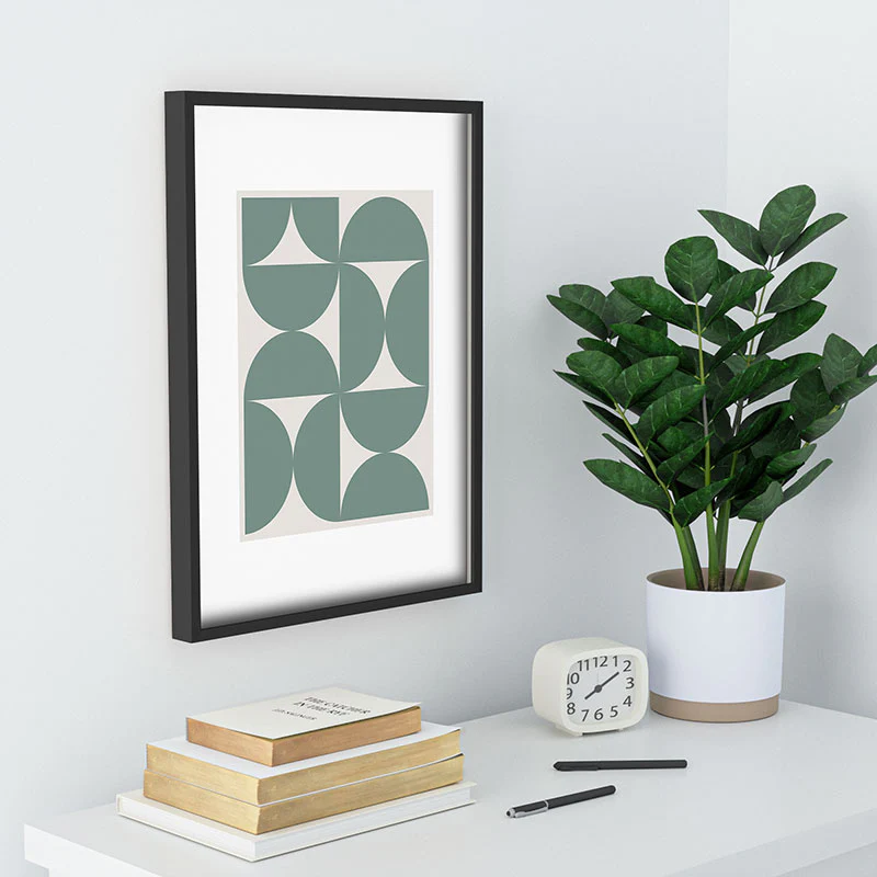 Colour Poems Bold Minimalism CXI Recessed Framing Rectangle - Image 18