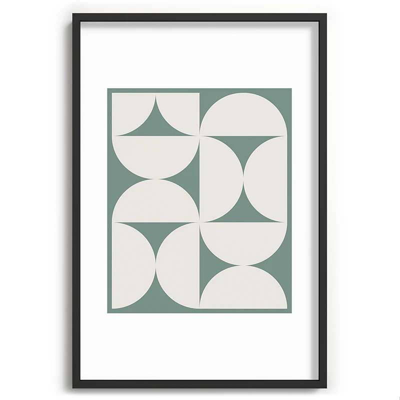 Colour Poems Bold Minimalism CXII Recessed Framing Rectangle - Image 25