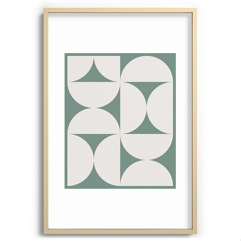 Colour Poems Bold Minimalism CXII Recessed Framing Rectangle - Image 29