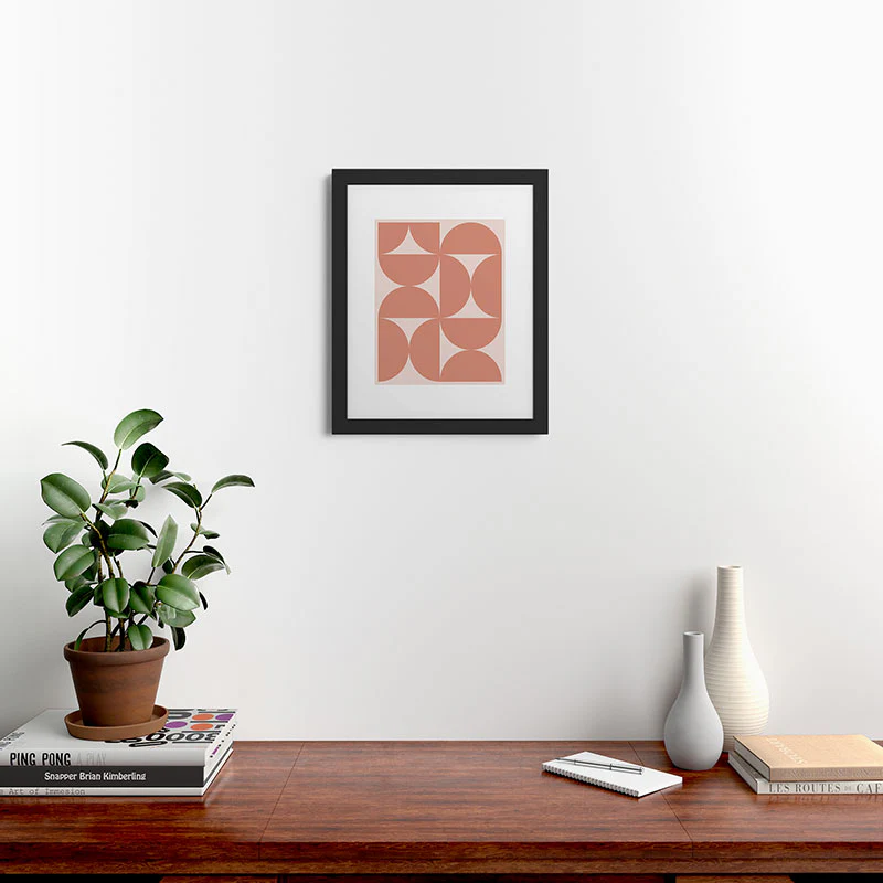 Colour Poems Bold Minimalism CXXI Framed Art Print - Image 8