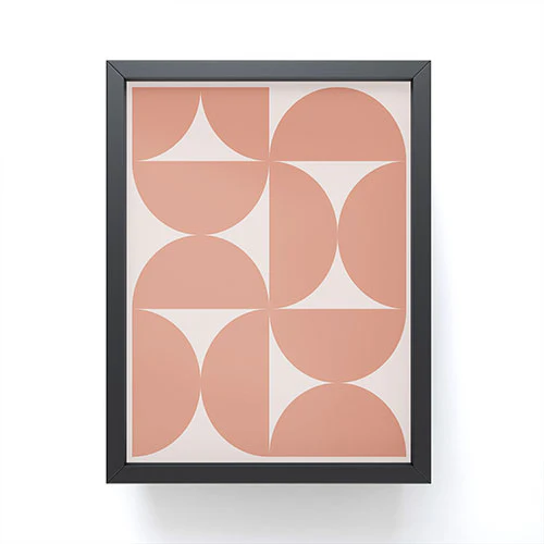 Colour Poems Bold Minimalism CXXI Framed Mini Art Print - Image 2