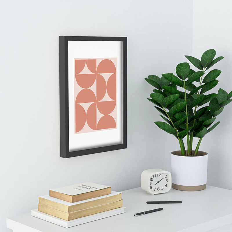 Colour Poems Bold Minimalism CXXI Recessed Framing Rectangle - Image 10