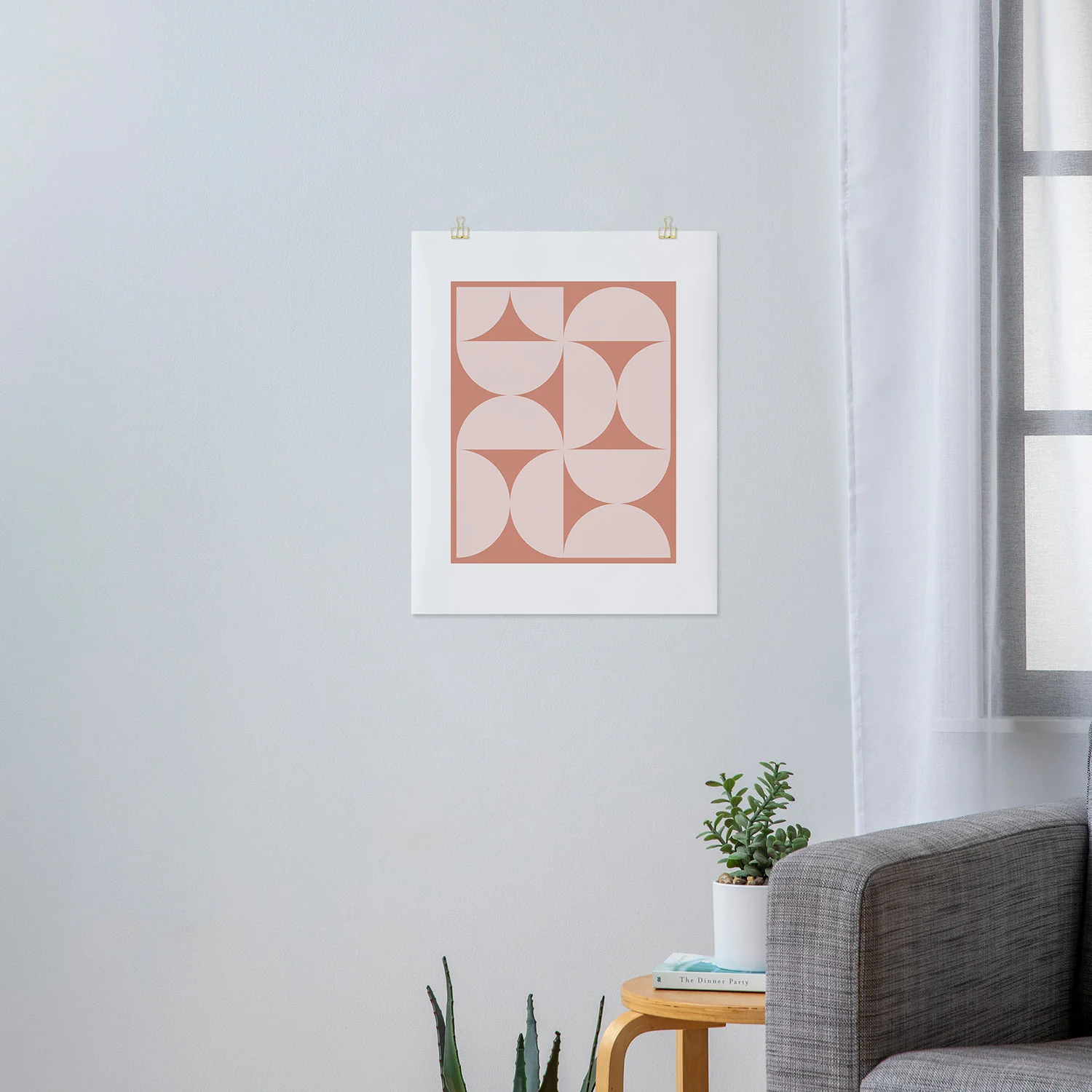 Colour Poems Bold Minimalism CXXII Art Print - Image 9