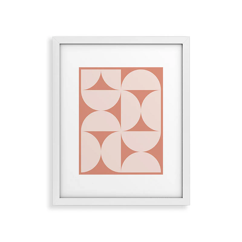 Colour Poems Bold Minimalism CXXII Framed Art Print - Image 45