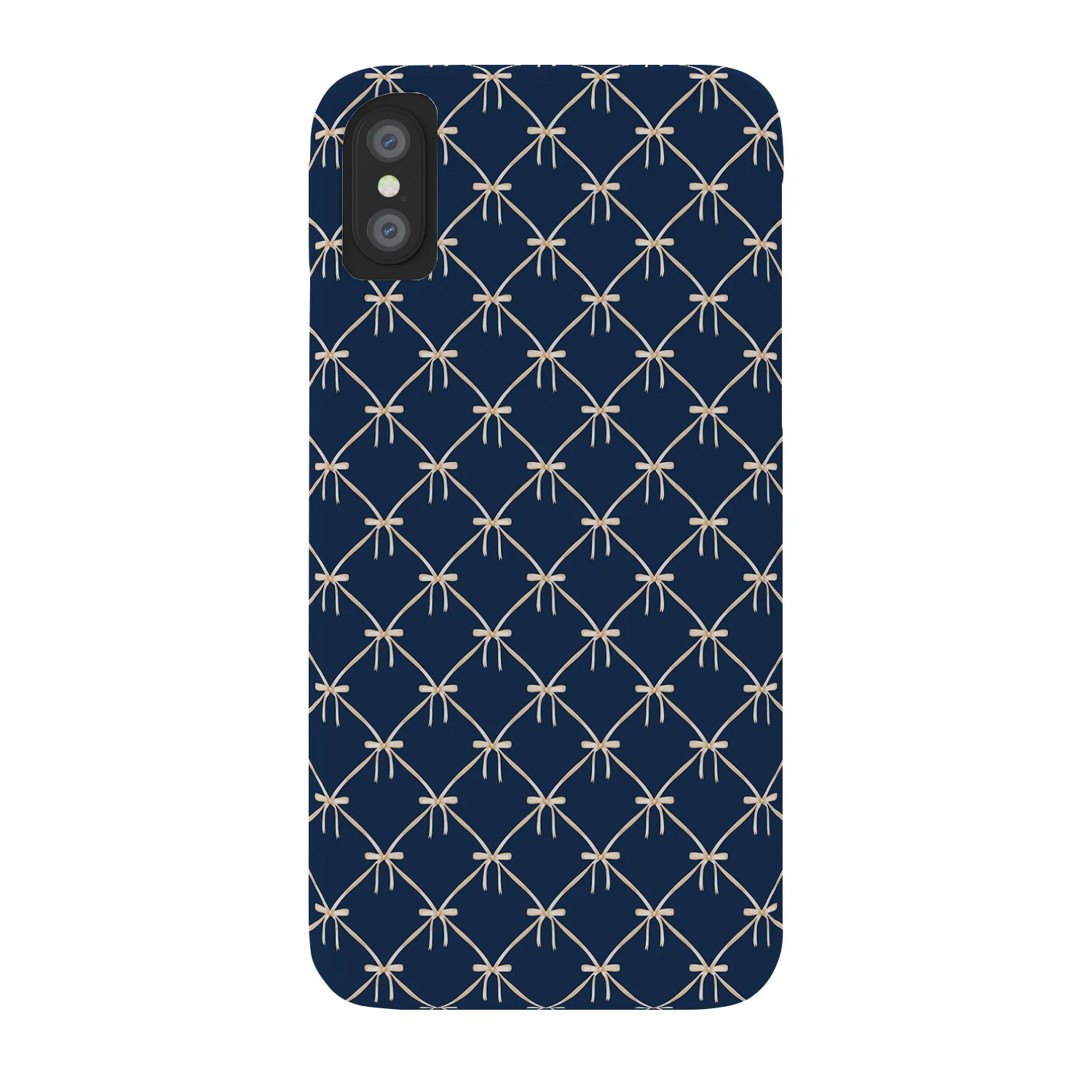 Colour Poems Bows and Ribbons Blue Phone Case - Image 14